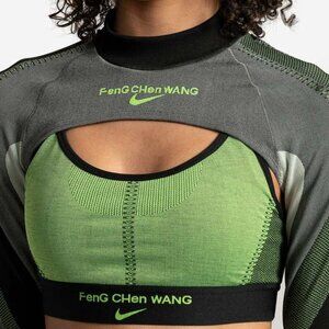 Nike Pro x Feng Chen Wang Long Sleeve Knit Top RARE Size XS DV4013-045
